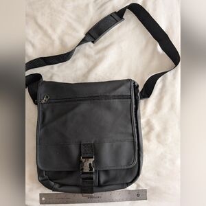 YSL Parfum Black Crossbody Messenger Shoulder Bag Unisex